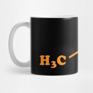 Alcohol Ethanol Molecular Chemical Formula Mug